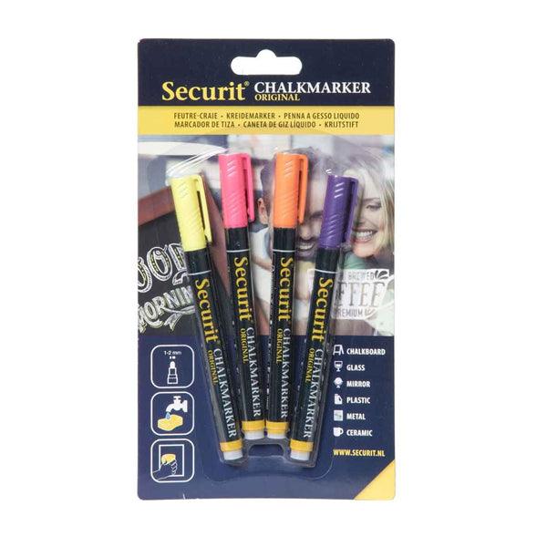 Chalkmarkers Blister assorted tropical