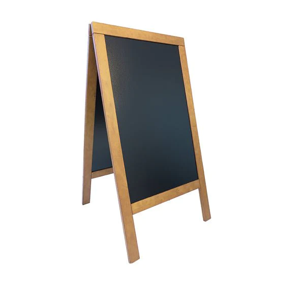 Wooden A Frame Chalkboard Sign 