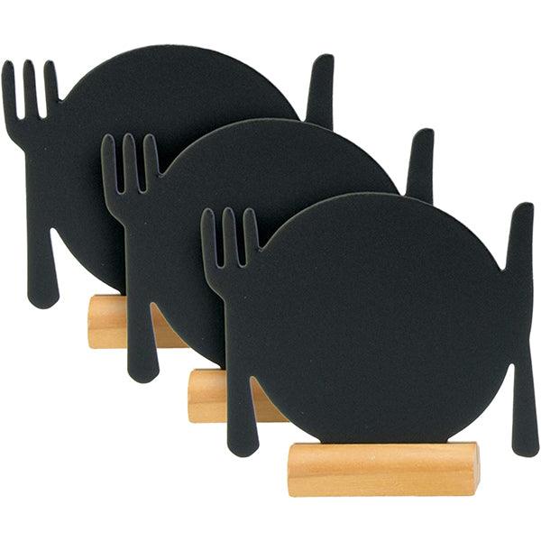 Mini Plate Shape Blackboard