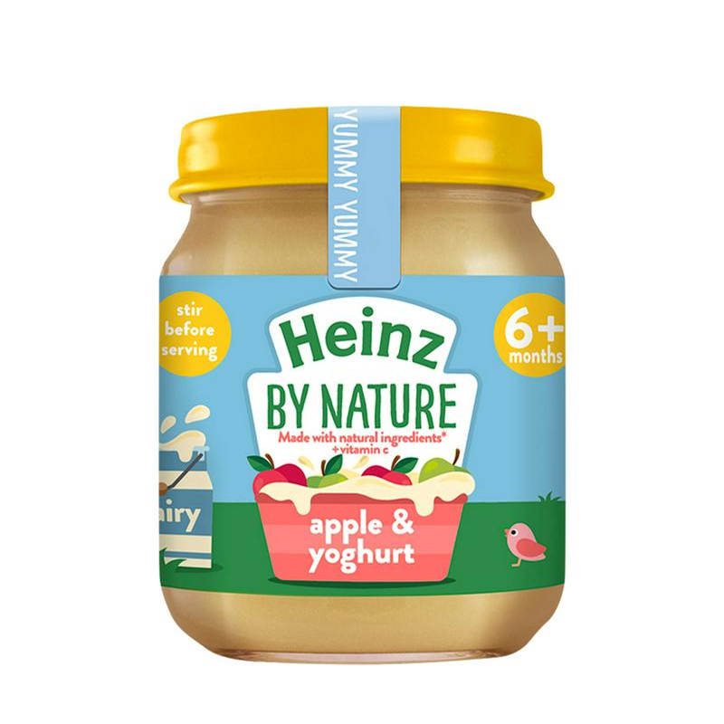 Heinz Baby Food - Apple & Yoghurt 6 x 120g