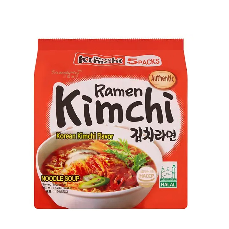 Ramen Kimchi 8 x 5 x120g