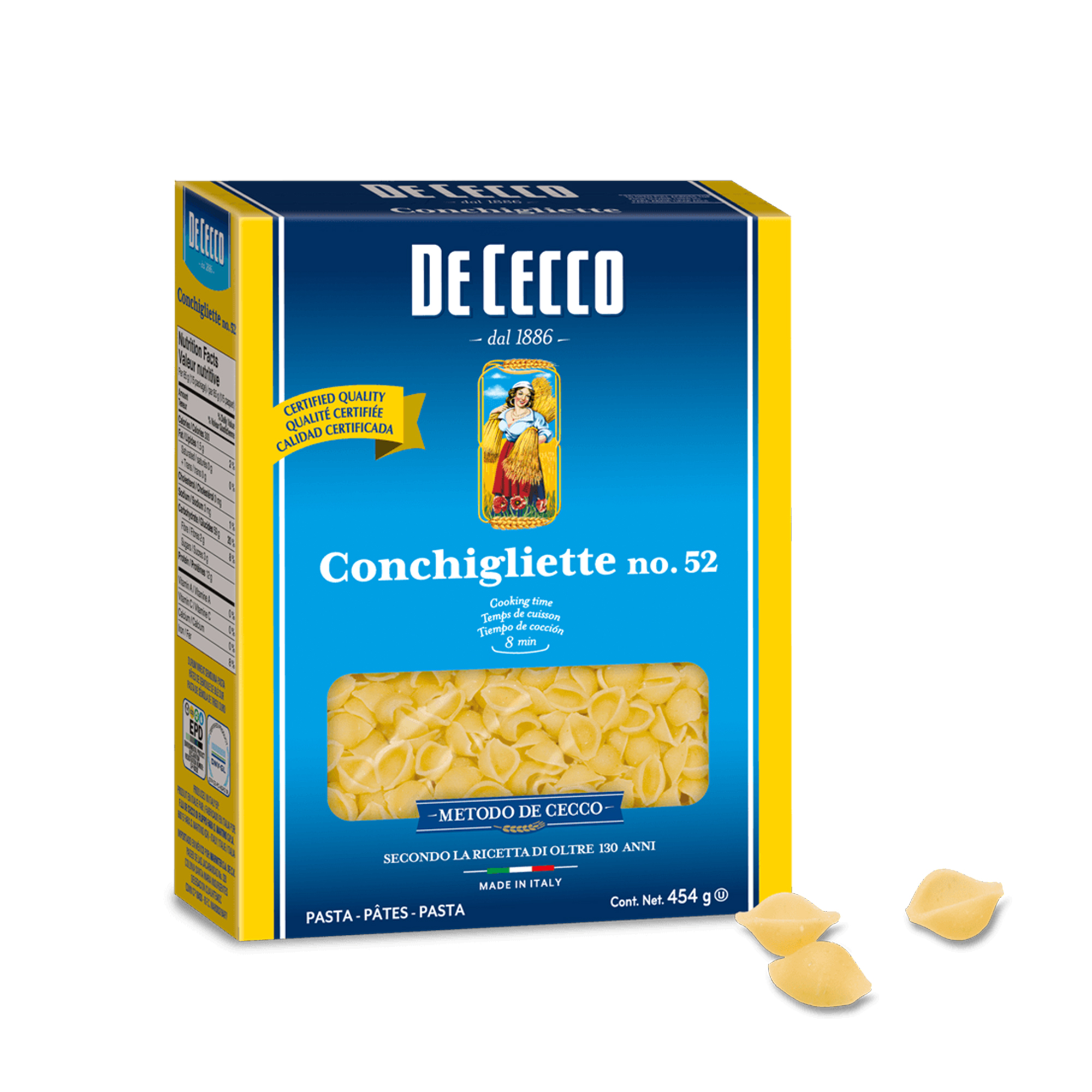 Conchigliette no52 24 x 500g