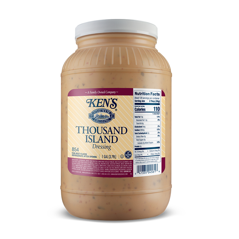 Thousand Island Dressing 4 X 1galt